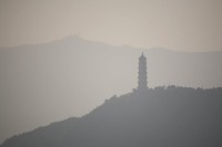 Pagoda in Pollution